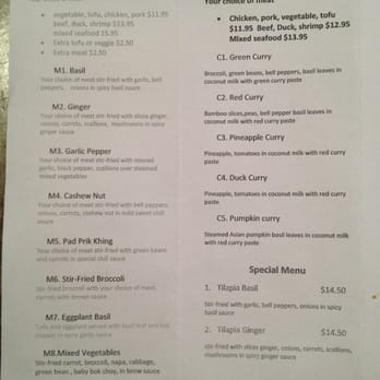 Siam Thai Restaurant - Menu - Thai Near Me - Pittsburgh, Pennsylvania