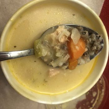 Panera Bread - Cream of Chicken and Wild Rice soup - so they claim. - Salad Near Me - Florence, South Carolina