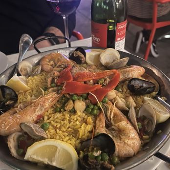 Cafe Madrid - Paella Entree - Spanish Near Me - Dallas, Texas