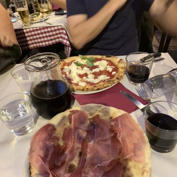 Dar Poeta - Focaccia & Prosciutto and Bufala pizzas - Pizza Near Me - Rome, RM Dar Poeta - Focaccia & Prosciutto and Bufala pizzas - Pizza Near Me - Rome, RM