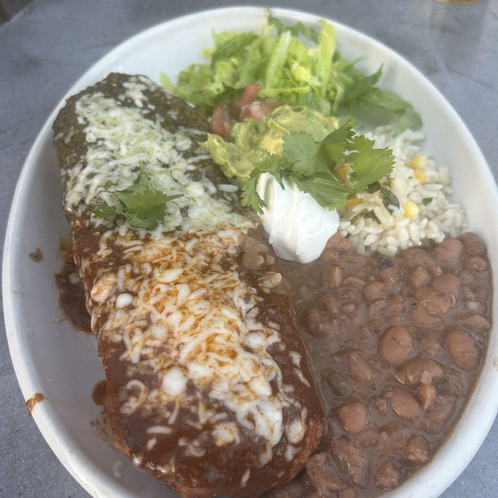 Blanco Cocina + Cantina - Chimichanga enchilada style - Tacos Near Me - San Diego, California