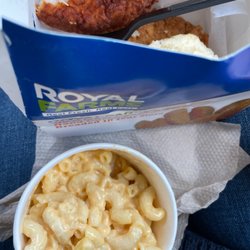 Royal Farms - Spicy tenders and Mac & cheese
