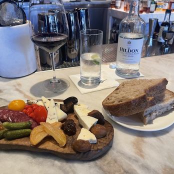 Wally's - 3 item charcuterie-- select from vast array of cheeses and meats. Delish!!! - New American Near Me - Santa Monica, California Wally's - 3 item charcuterie-- select from vast array of cheeses and meats. Delish!!! - New American Near Me - Santa Monica, California