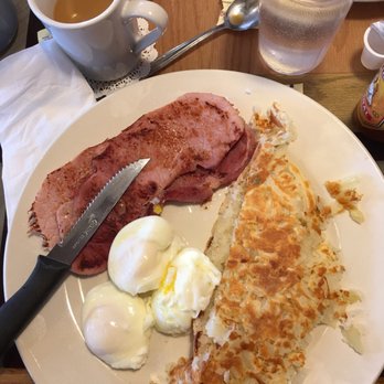 Jo Jo's Restaurant - Ham and poached eggs - American Near Me - Schaumburg, Illinois Jo Jo's Restaurant - Ham and poached eggs - American Near Me - Schaumburg, Illinois
