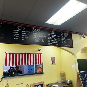 Poki Run - Sign menu - Live/Raw Food Near Me - Milpitas, California