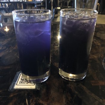 XO Restaurant - Ube Lemonade (alcoholic and nonalcoholic) very interesting! - Asian Fusion Near Me - Honolulu, Hawaii XO Restaurant - Ube Lemonade (alcoholic and nonalcoholic) very interesting! - Asian Fusion Near Me - Honolulu, Hawaii
