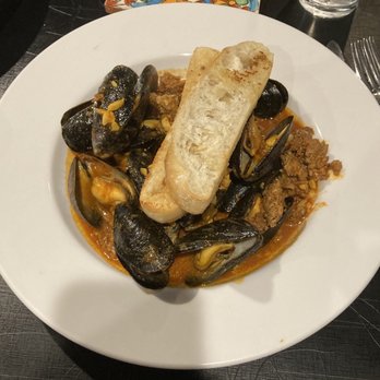 Bistro 45 - Mussels w/ chorizo - Wine Bars Near Me - McCall, Idaho Bistro 45 - Mussels w/ chorizo - Wine Bars Near Me - McCall, Idaho