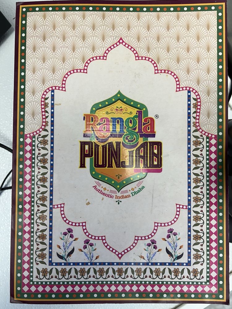 Food from Rangla Punjab
