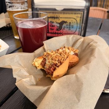 29 Palms Beer - The burnt ends dog was delish! - Brewpubs Near Me - Twentynine Palms, California