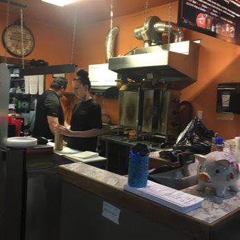 Klasske's Bistro - two men working in a kitchen - Donairs Near Me - Kamloops, British Columbia Klasske's Bistro - two men working in a kitchen - Donairs Near Me - Kamloops, British Columbia