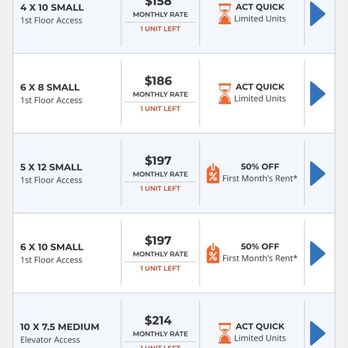 Price Self Storage - Murphy Canyon Price Self Storage advertised prices dated 7/27/21. - Self Storage Near Me - San Diego, California Price Self Storage - Murphy Canyon Price Self Storage advertised prices dated 7/27/21. - Self Storage Near Me - San Diego, California