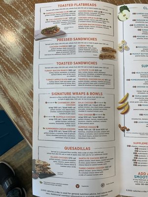 Menu photo 2 Tropical Smoothie Cafe Carmel, IN