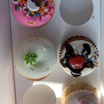 Georgetown Cupcake - Two already gone from our Day 2 cupcake order- my kids couldn't let me get my picture before they grabbed theirs out of the box - Cupcakes Near Me - Washington, DC, District of Columbia Georgetown Cupcake - Two already gone from our Day 2 cupcake order- my kids couldn't let me get my picture before they grabbed theirs out of the box - Cupcakes Near Me - Washington, DC, District of Columbia