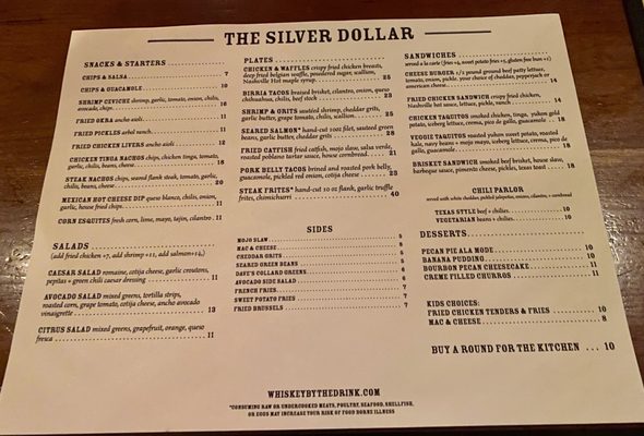 Menu photo 7 The Silver Dollar Louisville, KY Menu photo 7 The Silver Dollar Louisville, KY