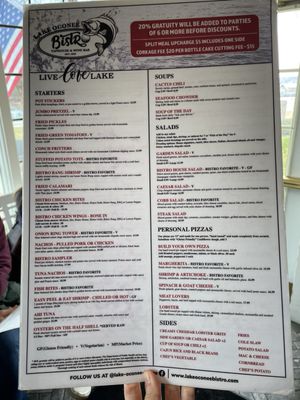 Menu photo 6 Lake Oconee Bistro Eatonton, GA