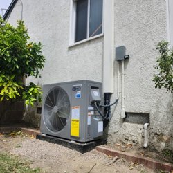 America's Pride Heating And Air Conditioning - Relocation of new AC PRO X-SERIES unit and color match