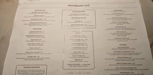 Menu photo 1 The Promenade Cafe Long Beach, CA Menu photo 1 The Promenade Cafe Long Beach, CA