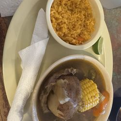 Las Palmas Bar & Grill - Caldo de res (sopa de res) like mamá makes it!