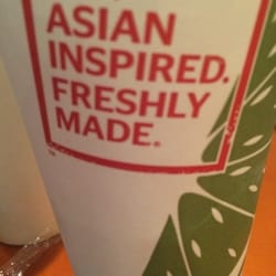 Pei Wei Asian Kitchen - Great selection drink machine