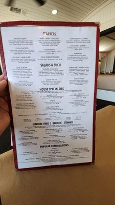 Menu photo 3 Cotton's Restaurant & Lounge Orange Beach, AL