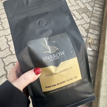 Sparrow Coffee - Espresso Marbella Organic - 16 oz - Coffee Roasteries Near Me - Naperville, Illinois Sparrow Coffee - Espresso Marbella Organic - 16 oz - Coffee Roasteries Near Me - Naperville, Illinois