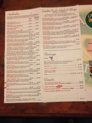 Menu photo 1 Gallagher's Pizza - West Green Bay, WI Menu photo 1 Gallagher's Pizza - West Green Bay, WI