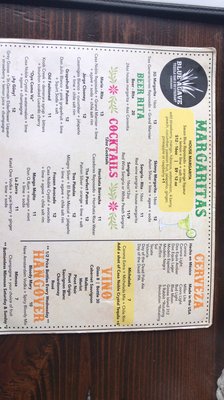 Menu photo 3 Blue Agave Tequila Bar & Restaurant Chicago, IL