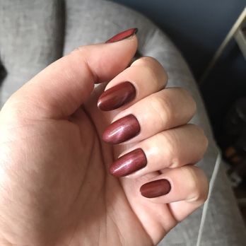 Cosmopolitan Nail Lounge - The cat eye gel service I got for a $15 up charge. Paint job is nice but I can't really see the cat eye? - Nail Salons Near Me - Washington, DC, District of Columbia Cosmopolitan Nail Lounge - The cat eye gel service I got for a $15 up charge. Paint job is nice but I can't really see the cat eye? - Nail Salons Near Me - Washington, DC, District of Columbia