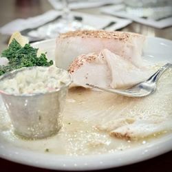 Chuck's of Hawaii Steak House - Halibut & tartar sauce
