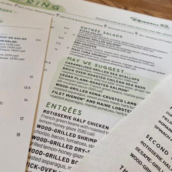 Seasons 52 - Lunch menu - New American Near Me - Oak Brook, Illinois Seasons 52 - Lunch menu - New American Near Me - Oak Brook, Illinois