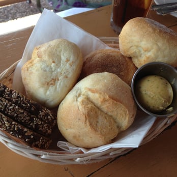 Speisekammer - Bread Basket with Herb Infused Butter - German Near Me - Alameda, California Speisekammer - Bread Basket with Herb Infused Butter - German Near Me - Alameda, California