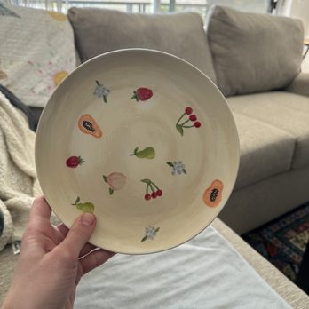 Color Me Mine - Plate - Paint-Your-Own Pottery Near Me - Encino, California Color Me Mine - Plate - Paint-Your-Own Pottery Near Me - Encino, California