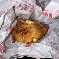 Croissant Breakfast Sandwich with Sausage