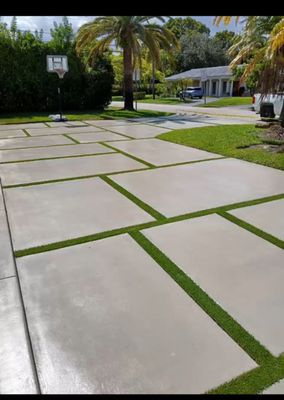 stamp concret and decorative concrete - concreto de 4000psi con fibra instalado de manera profesional stamp concret and decorative concrete - concreto de 4000psi con fibra instalado de manera profesional