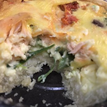 Pu'uwai Aloha Bakery - Wild salmon arugula quiche - Bakeries Near Me - Honolulu, Hawaii