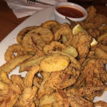 Giordano's - Fried Calamari, lemon, banana pepper, and artichoke - Pizza Near Me - Orlando, Florida