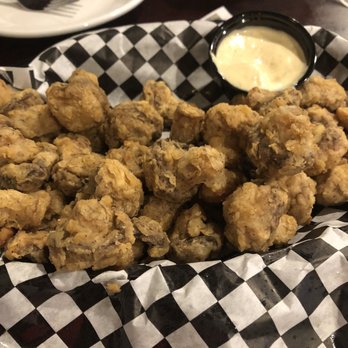 Three Jimmy's - Mushrooms with Dijonnaise dipping sauce - Burgers Near Me - Gatlinburg, Tennessee Three Jimmy's - Mushrooms with Dijonnaise dipping sauce - Burgers Near Me - Gatlinburg, Tennessee