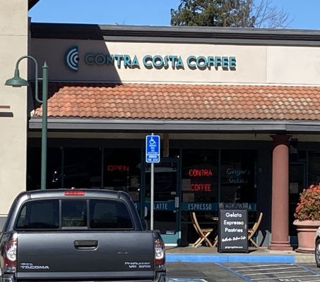 Contra Costa Coffee featuring Ginger's Gelato by null