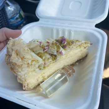 Matari Coffee - Baklava cheesecake slice - Coffee & Tea Near Me - Canton, Michigan Matari Coffee - Baklava cheesecake slice - Coffee & Tea Near Me - Canton, Michigan