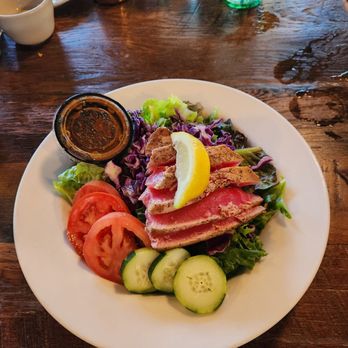 The Conch House Restaurant - Ahi Tuna Salad - Caribbean Near Me - Saint Augustine, Florida