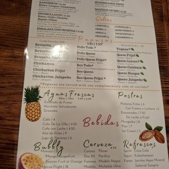 El Salvadoreño - Menu - Salvadoran Near Me - San Diego, California