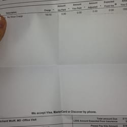 Alliance Clinical Associates - "No Show Charge" of $155?!! Been a great client of 5 years. Bye bye Dr Wolff!!