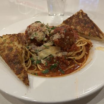 Grand Café - Spaghetti & Meatballs-meat ball is lukewarm most of the time, tell them to put it in the oven at 385 for 15 mins - Cafes Near Me - Reno, Nevada