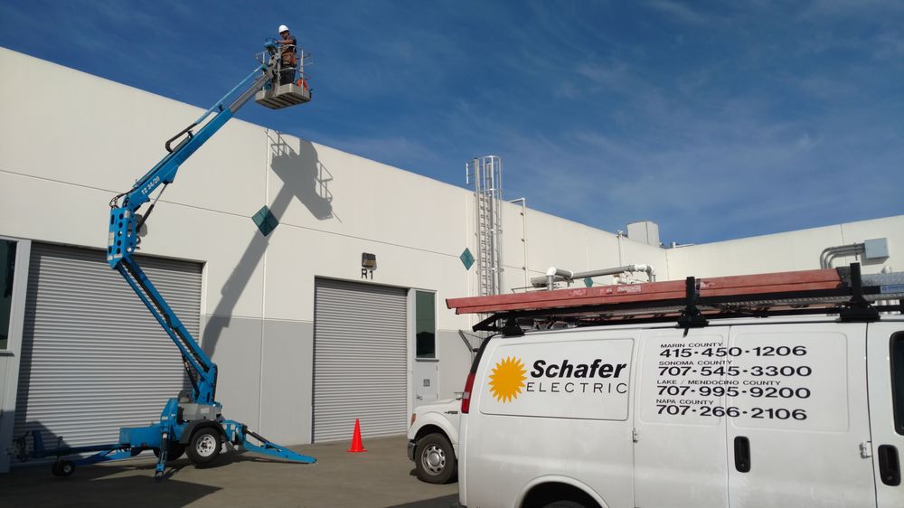 Slide of Schafer Electric Services