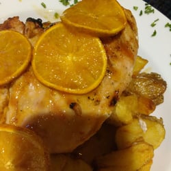 Restaurant Fortunato - Pollito a la naranja