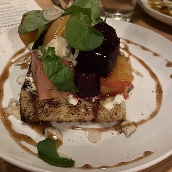 Tinker Street - Beet tartine - Wine Bars Near Me - Indianapolis, Indiana