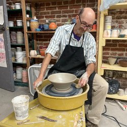 Sweet Spirit Ceramic Center - Roger making an awesome bowl on the wheel