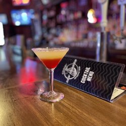 Chris' New Harbor Bar - Pineapple Upside Down Cocktail