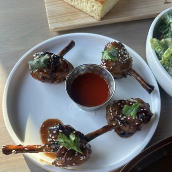 Crush'd Wine Bar Kitchen - Hoisin chicken wings - New American Near Me - Danville, California Crush'd Wine Bar Kitchen - Hoisin chicken wings - New American Near Me - Danville, California