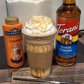 SnS Coffee - a caramel drink, ice cream, and caramel syrup - Coffee & Tea Near Me - Summerdale, Alabama SnS Coffee - a caramel drink, ice cream, and caramel syrup - Coffee & Tea Near Me - Summerdale, Alabama